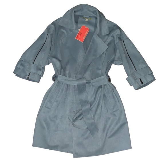 💙Gianni Bini Tracey Faux Suede Jacket 💙 - Picture 2 of 6